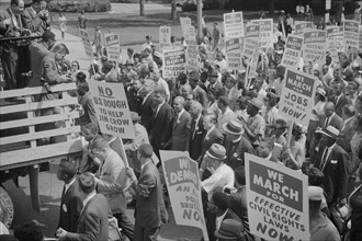 Civil rights march on Washington, 1968