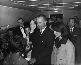 Swearing in of Lyndon Baines Johnson