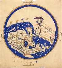 World map by the Arab geographer Muhammad al-Idrisi