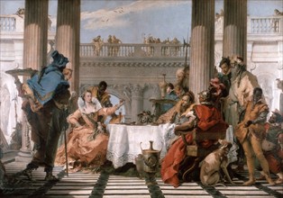Cleopatra's Banquet for Antony' 1743-1744