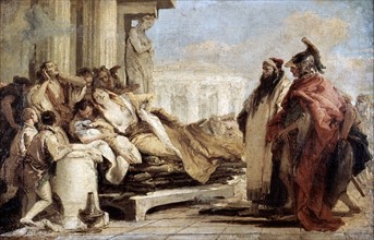 The Death of Dido' Giovanni Battista