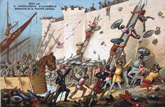 Siege of Paris 885-886 by the Vikings