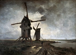 Windmills near Lille'