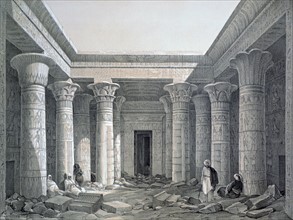Court of the Great Temple - Philae', 1843