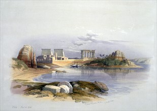 Island of Philae, Nubia'  November 1838