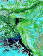 Large areas of parts Bangladesh