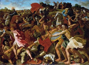 The Victory of Joshua Over the Amalekites', 1624-1625