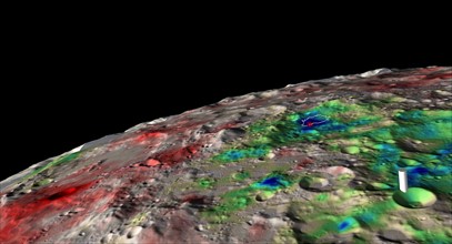 Water Ice Detected Beneath Moon's Surface