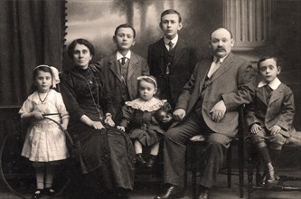 Immigrant family from East Europe or Russia