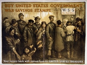 Buy United States government war savings stamps