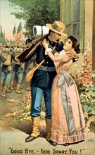 Man wearing military uniform