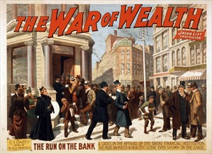 Title The war of wealth designed by Charles Dazey