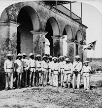 Officers of General Gomez Army, Remedios, Cuba
