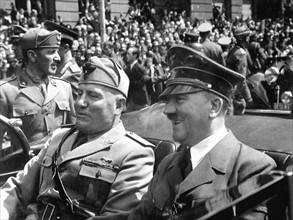 Hitler and Mussolini 1937