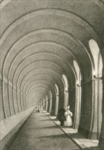 View of one arch of the Thames tunnel