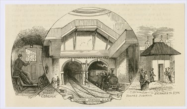 Portal of the Thames Tunnel at Wapping