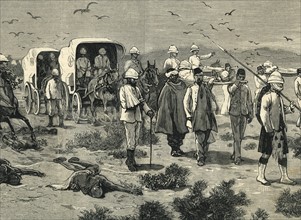 After the second battle of El Teb, Sudan, 1884