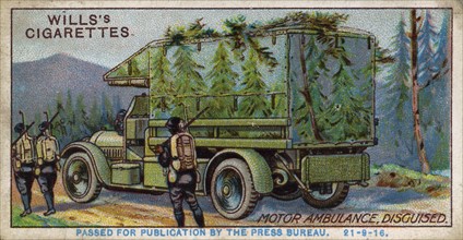 French Motor Ambulance Disguised