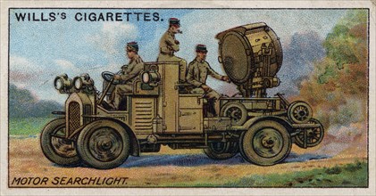 French Motor Searchlight