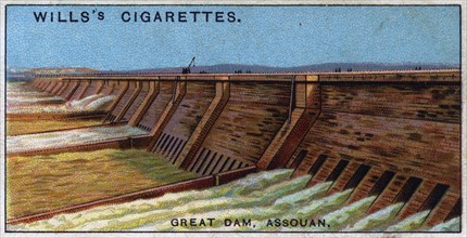 Great Dam Aswan, Egypt, 1898-1902.