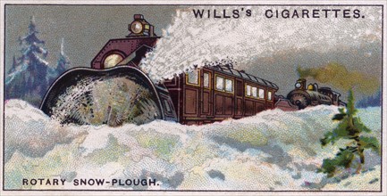 Rotary Snow Plough for Railways, Canada