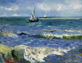 Van Gogh, Paysage marin aux Saintes-Marie-de-la-Mer