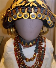 Reconstructed Sumerian headgear