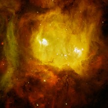 NGC 2080, nicknamed 'The Ghost Head Nebula
