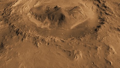 Mars' Gale crater