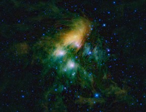 The Pleiades cluster of stars