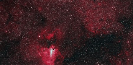The M17 nebula