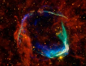Infrared images from NASA's Spitzer Space Telescope