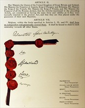 International treaty about Belgium's neutrality