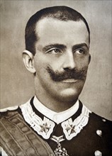 Victor Emmanuel III (1869 ñ 1947) King of Italy (29 July 1900 ñ 9 May 1946).
