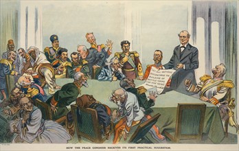 Illustration of the US Congress in 1913