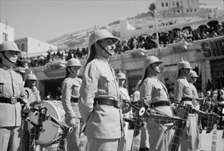 24th anniversary of Arab revolt under King Hussein & Lawrence 1940.