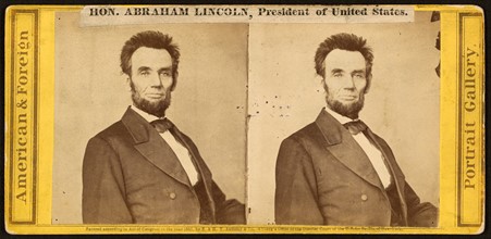 President Abraham Lincoln 1864 .