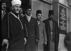 First Arab witness before Royal Commission 1936.