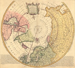 New & Accurate Map of the North Pole, 1747.