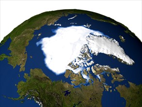Greenland and surrounding areas