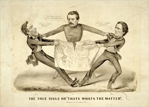 The True Issue or 'That's What's the Matter' 1864.