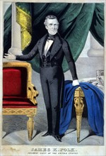 President James K Polk 1844.