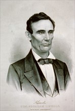 President Abraham Lincoln 1860.