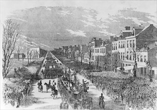 Inauguration Procession in Honor of President James Buchanan, 1857