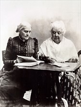 Susan B. Anthony and Elizabeth Cady Stantonm 1899.