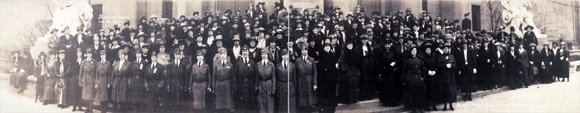 National American Women Suffrage convention in 1919