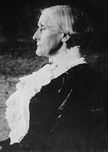 Photograph of Susan B. Anthony.