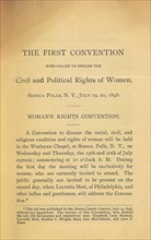 Declaration of Rights by Elizabeth Cady Stanton