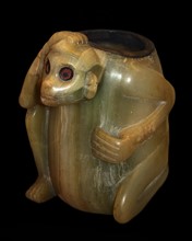 Stone Vessel in the form of a Monkey 1521 A.D.