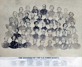 The officers of the C.S. Army & Navy 1861 A.D.